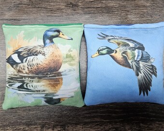 Cornhole Bags Sets of 8 Regulation Professional , Ducks 24