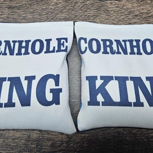 Cornhole Bags Sets of 8 Regulation Professional ,Cornhole Bean Bags, Cornhole King