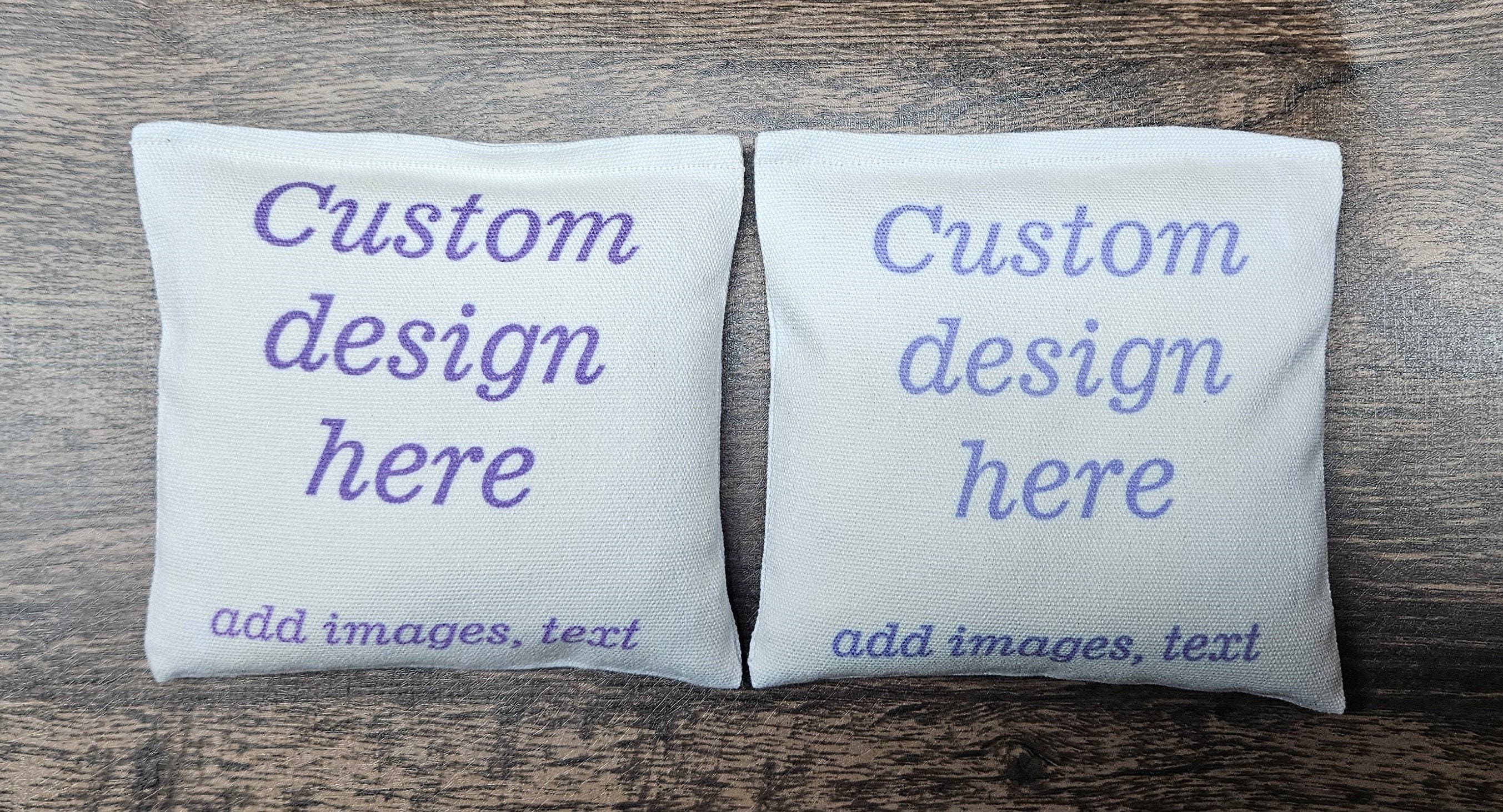 Custom Printed Cornhole Bags Regulation Made Cornhole Choose Your Image,set of 8,You can change the background color