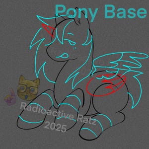 oc base my little pony furry original character ych