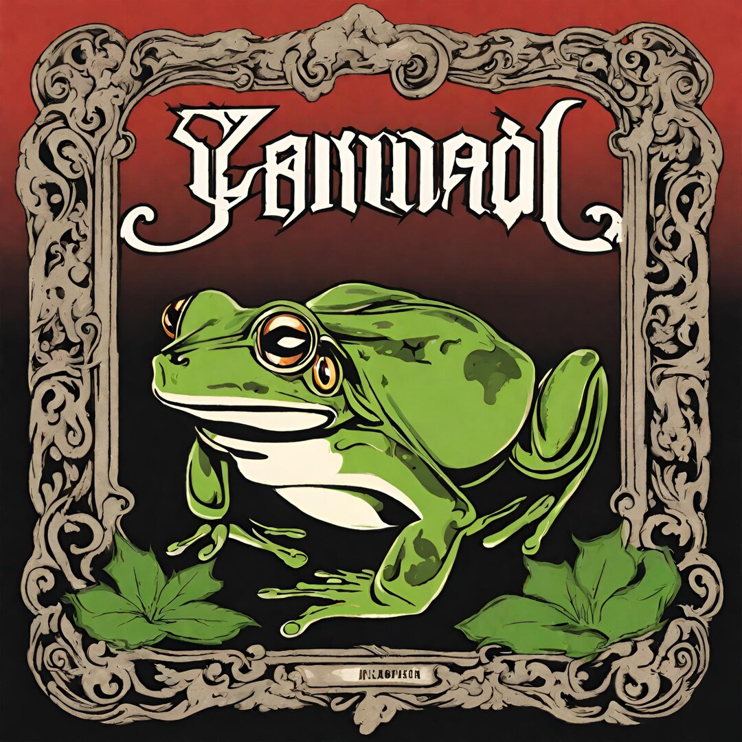 Frog Music Album Cover Art III - Etsy