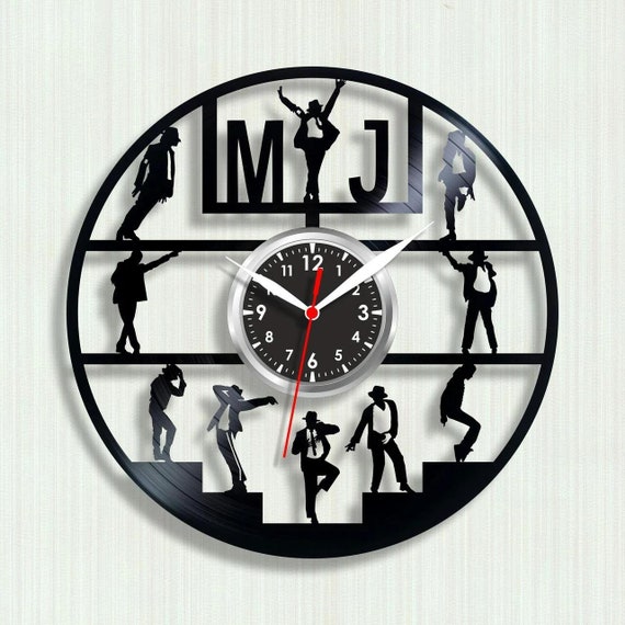 Reloj de pared Michael Jackson, reloj de pared con grabación