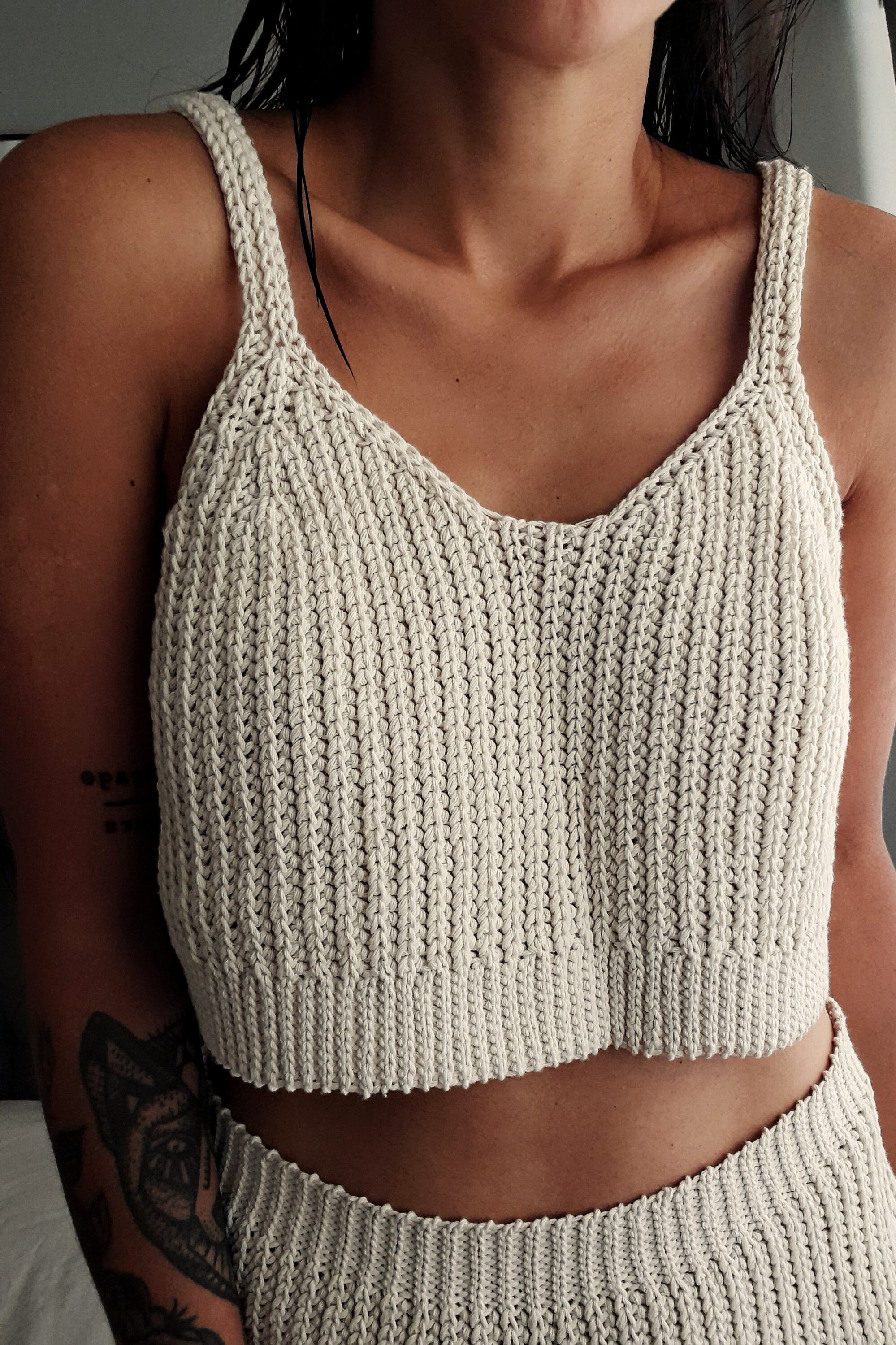 Crochet Sleeveless Top main image 1