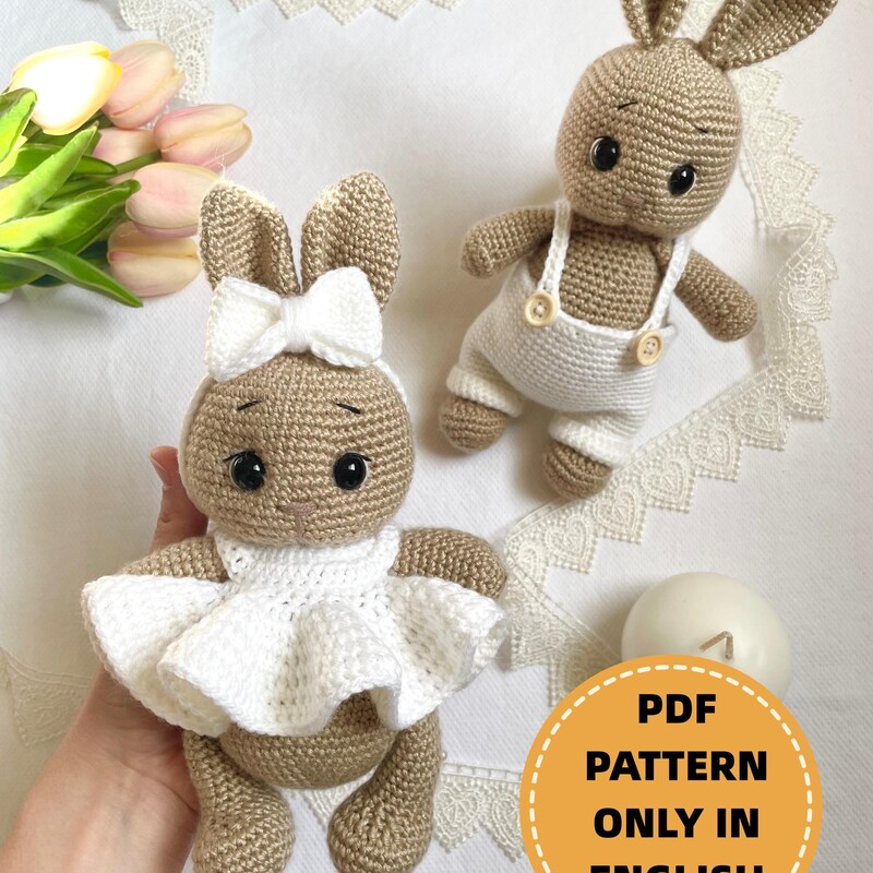 Peluche Lapin Ballerine En Robe Blanche - 33 Cm - Collection Nicotoy - Décoration Chambre Ou Cadeau Bébé
