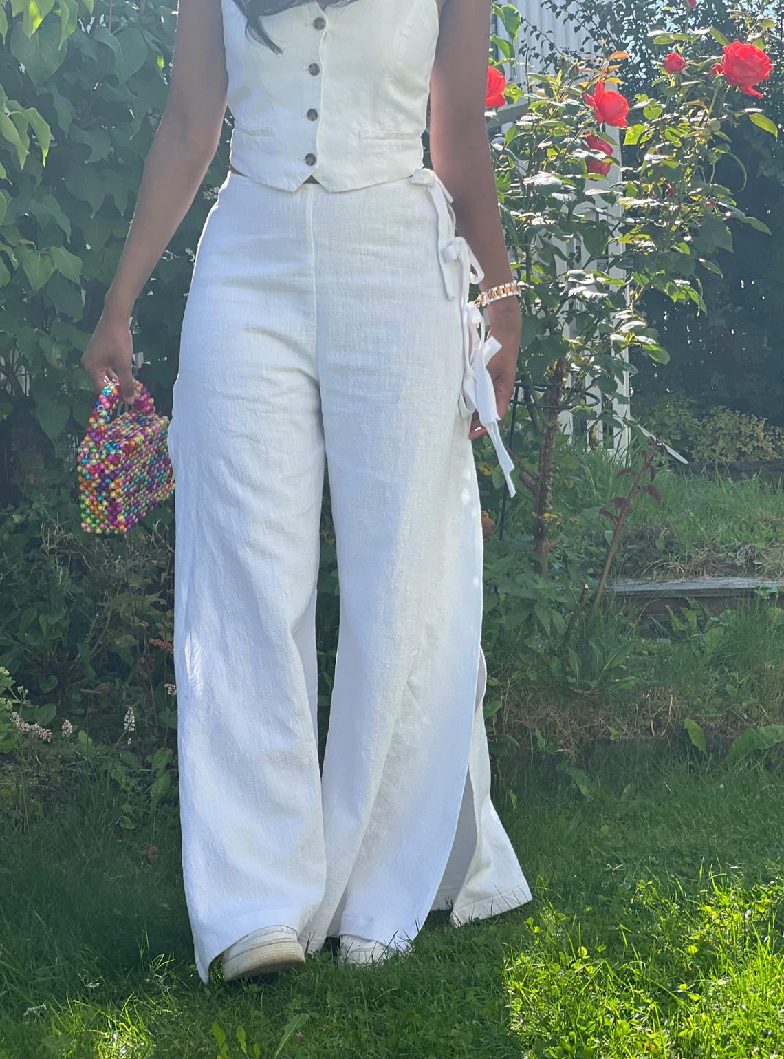 PDF Sewing Pattern for Bali Side Split Trousers Size M Beginner ...