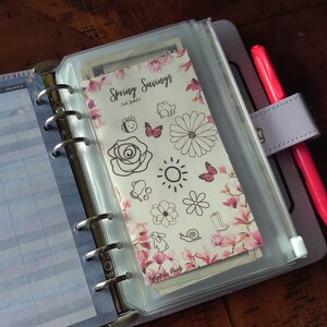 Spring Savings Color and Save Budgeting Challenge