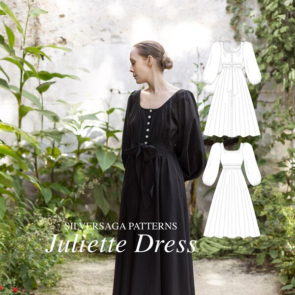 Juliette dress PDF sewing pattern