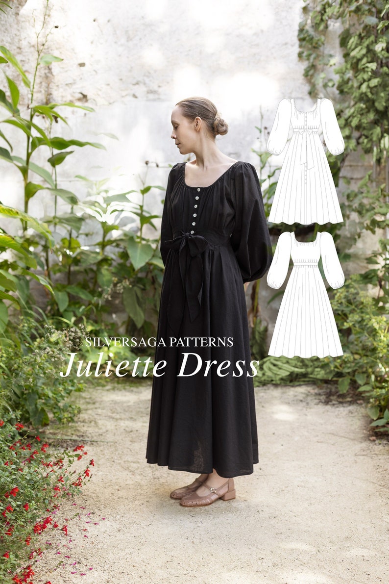 Juliette dress PDF sewing pattern Bild 1