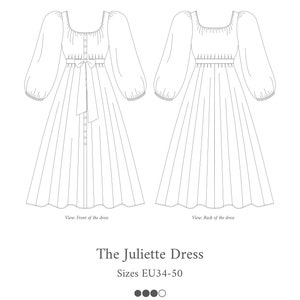 Juliette dress PDF sewing pattern Bild 2