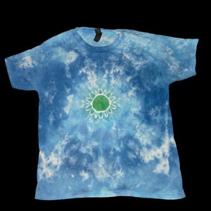 Kids Tie Dye Flower: Youth Large