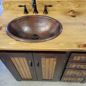 Bathroom Vanity 42 Inch Rustic Farmhouse - Etsy