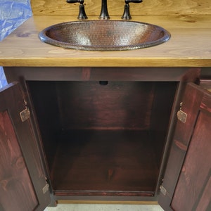 Bathroom Vanity 42 Inch Rustic Farmhouse - Etsy