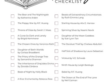 Fantasy Reading List Download