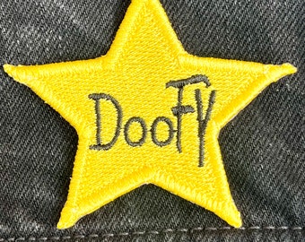 Doofy Scary Movie Scream Star Patch 3” x 3”