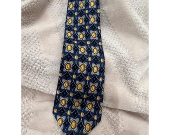 Richel Royal Neck Tie Blue Yellow