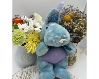 Peluche Popples Puffball Blanc - Mattel 1986 Vintage 30cm - Jeux & Jouets