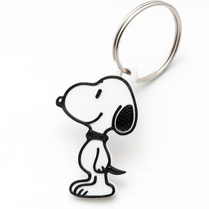 Cartoon Dog Styled Keychain
