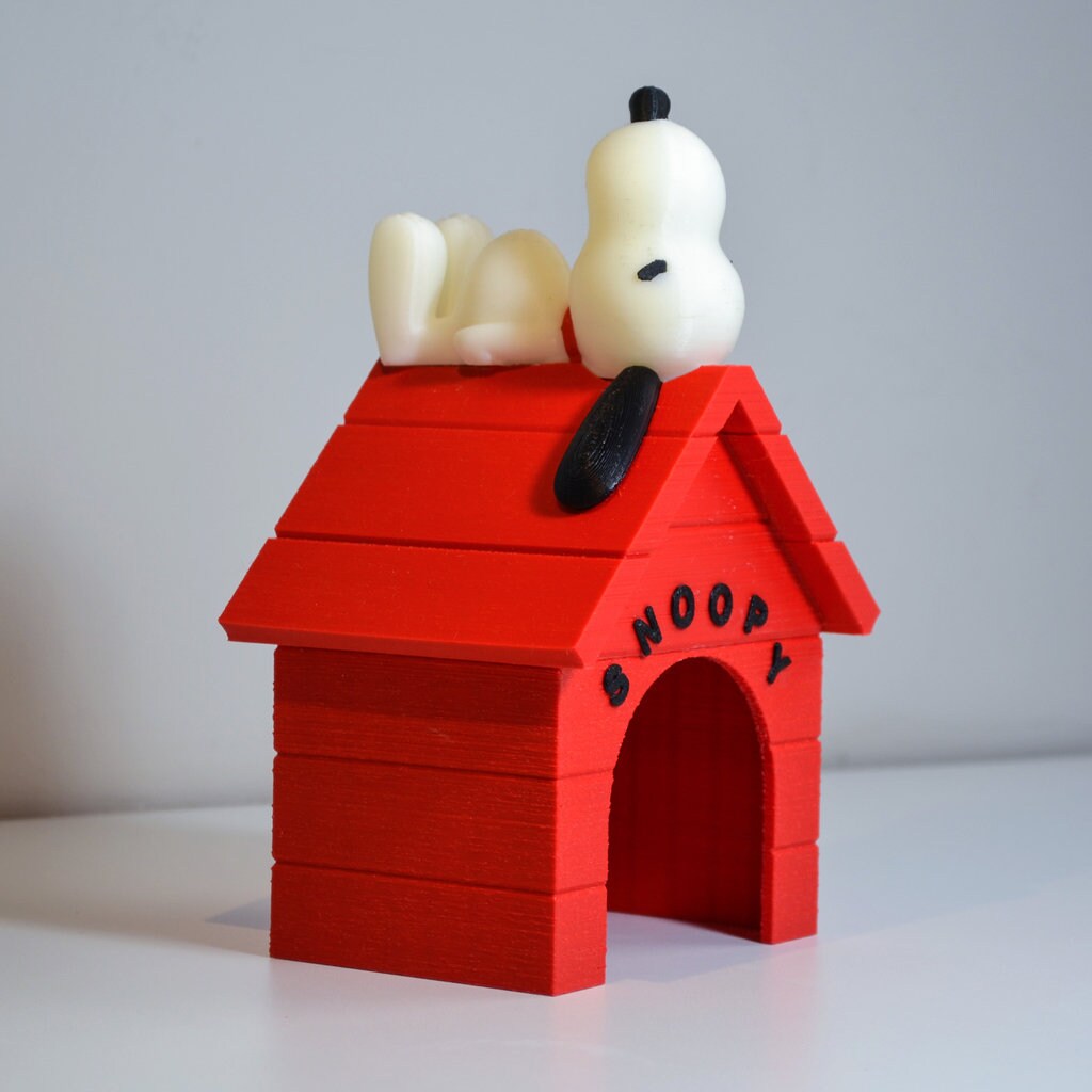 Snoopy Dog House Model for Displaying. Etsy