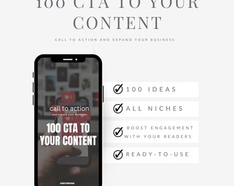 100 CTA to your content