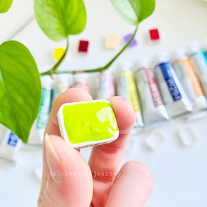 Holbein Artist Watercolor Paint - 1 ml ćwiartki, zestaw farb akwarelowych dostosowany do indywidualnych potrzeb
