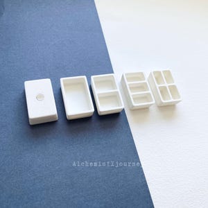 マグネット式フルパンバリエーション | 水彩パレットのカスタマイズに最適