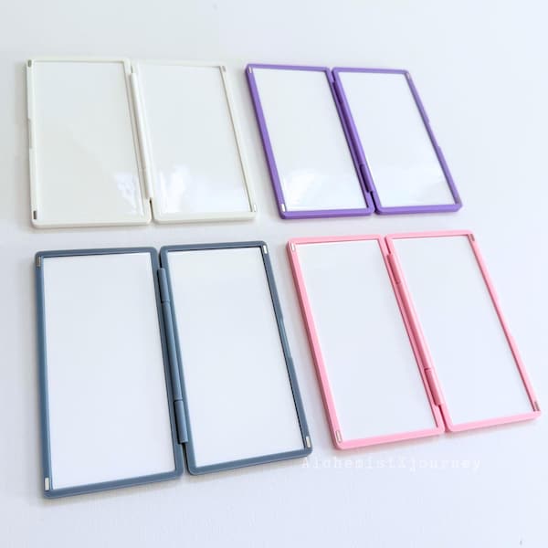 Vassoio per miscelare acquerelli Pocket Plus: ceramica smaltata, chiusura magnetica, vassoio portatile, compatto e leggero.