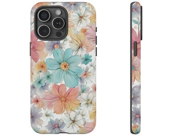 Colorful Flowers Phone Case