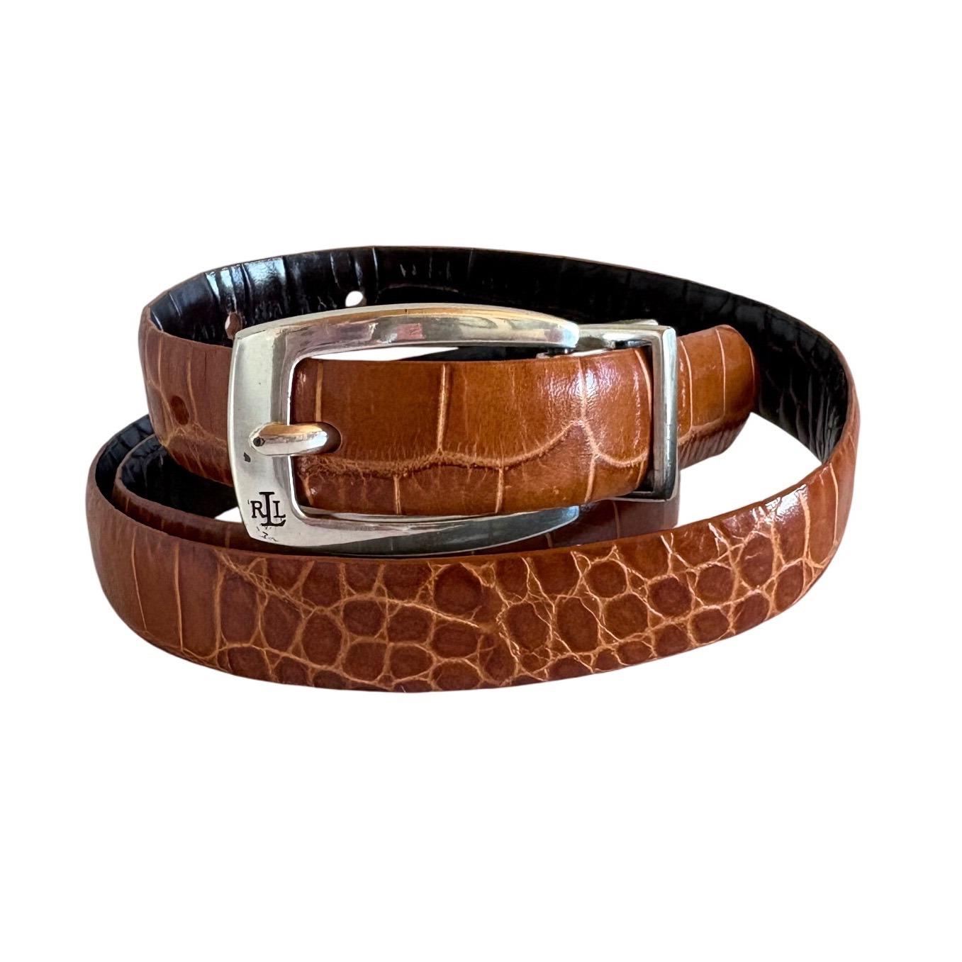 Ralph Lauren Buckle Belt - Etsy UK