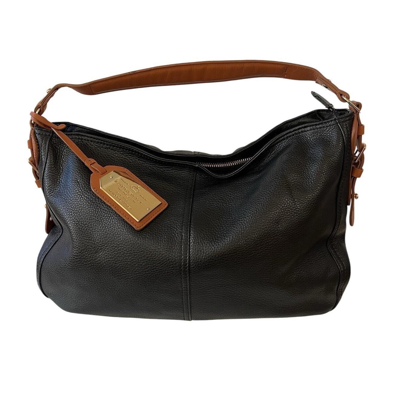 Ralph Lauren Black Hobo Handbag - Etsy