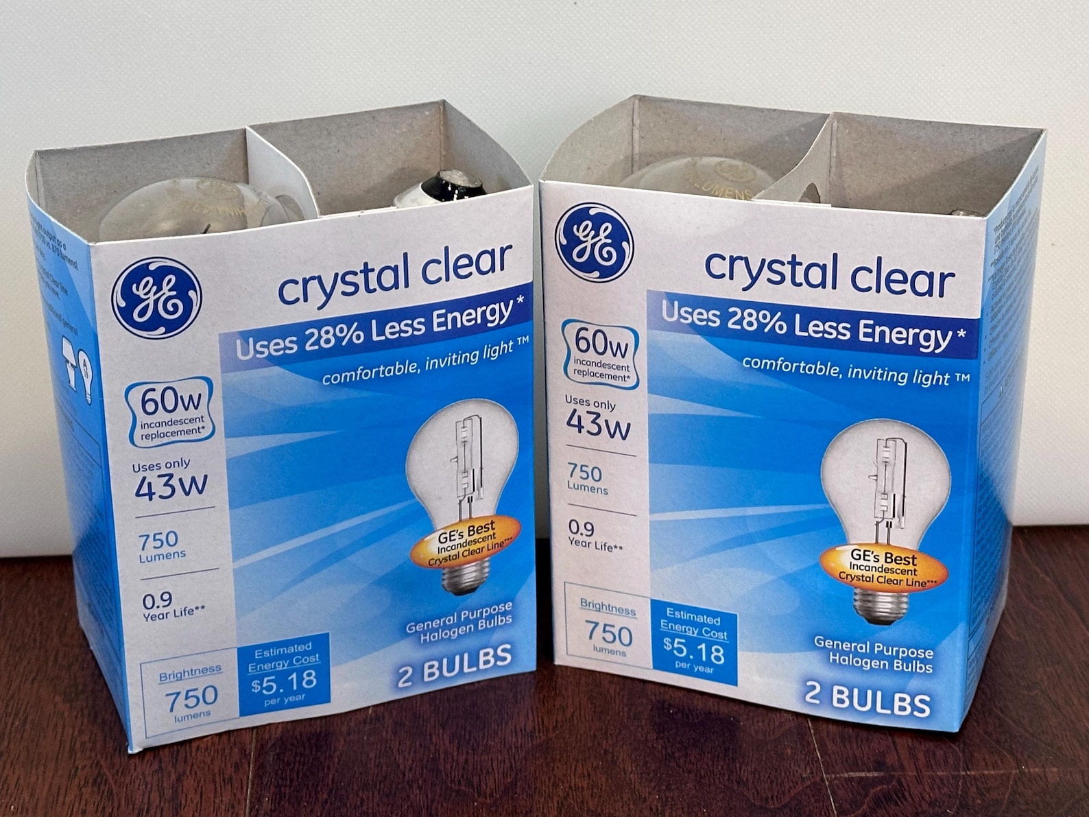 GE Crystal Clear - 60 Watts - Light Bulbs - Multiple Packs - Older ...