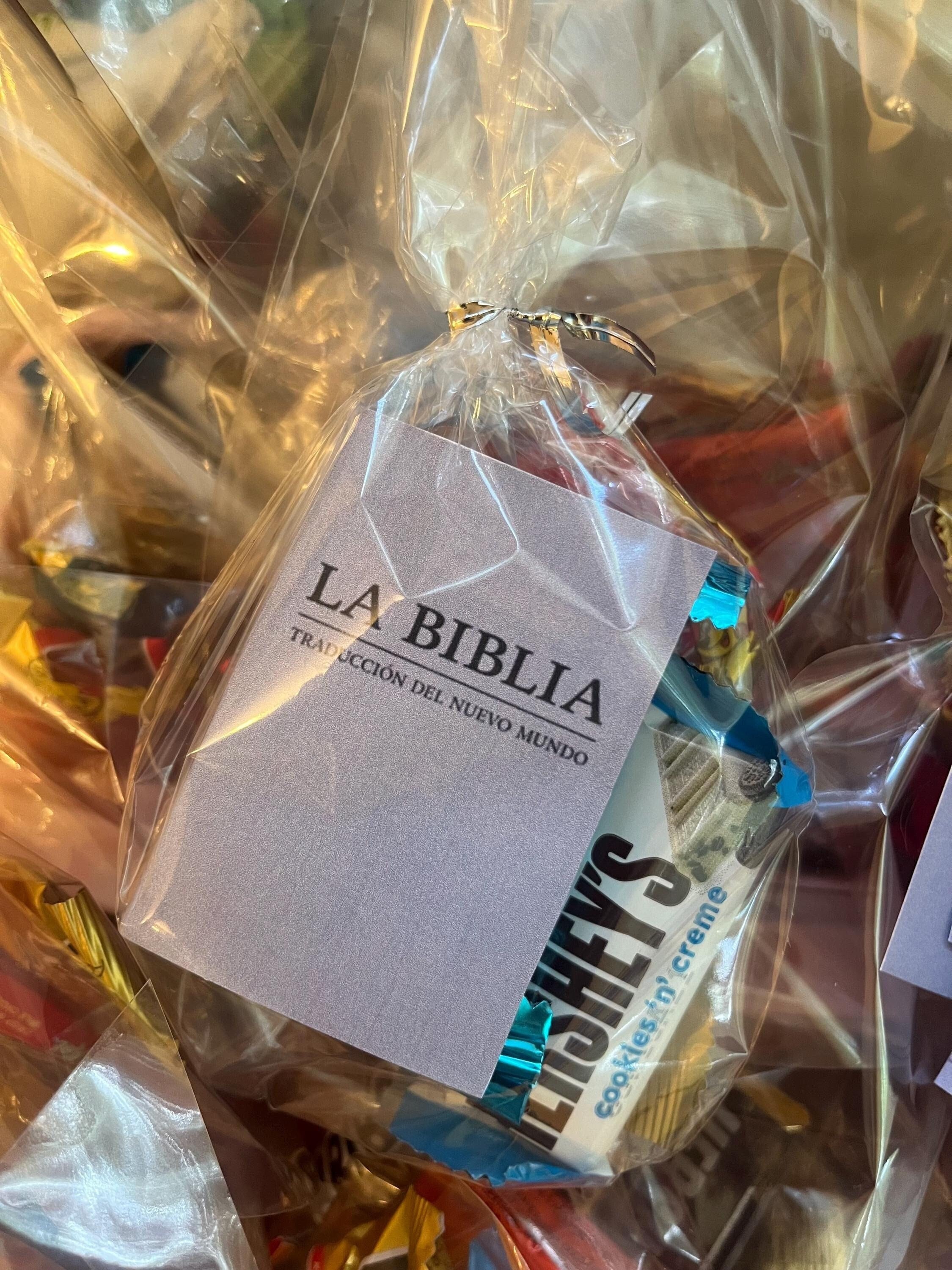 SPANISH NWT Bible printable- Rice Krispie size- JW (new world translation, la biblia traducción del mundo) (78 oz Rice Krispie)