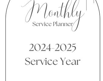 Field service Planner and Calendar for Pioneers JW