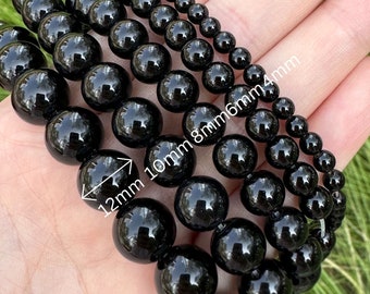 AAA Grade Natural  Gemstones Round Beads High Quality Natural Gemstones 4mm 6mm 8mm 10mm 12mm Approx. 37cm (14")Strand Best Quality