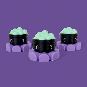 Mini Chibi Cauldron STL for 3D Printing - Spooky Cute Halloween Figurine and Decor  [DIGITAL DOWNLOAD]