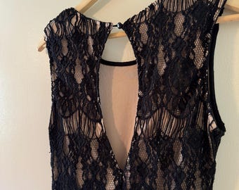 Black Lace Dress
