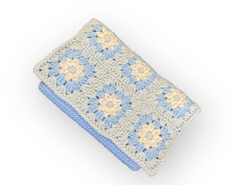 Pochette au crochet pour iPad, pochette pour Kindle au crochet, protège-tablette fait main, pochette pour tablette au crochet sur commande, cadeau pour la fête des mères