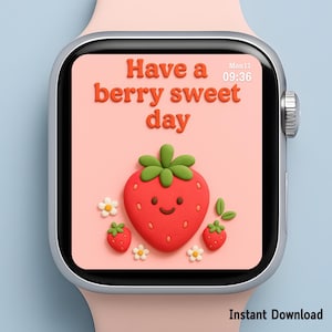 Aesthetic Apple Watch Wallpaper, Minimalist Watch Face PNG, Motivational Quote Wallpaper, Smartwatch Design,Digital Download for Apple Watch