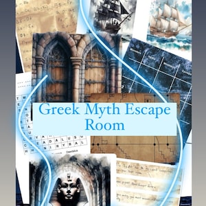Greek Myth Escape Room for fans of Percy Jackson
