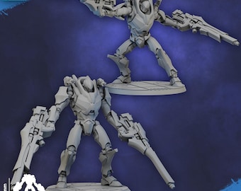 Vorash Grymn Fire Bastion (2 models) - Ghamak - Tabletop Wargaming Miniature Sci-Fi/Fantasy/Daemon