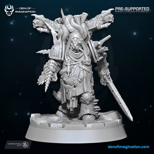 Plague Doctor - Den of Imagination - Tabletop Wargaming Miniature Sci-Fi/Fantasy/Daemon - 28mm/30mm Tabletop model kit
