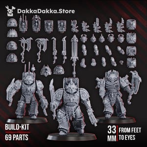 Kill-Obsessed Squad (10 modeller) - DakkaDakka.Store - Bordspelsminiatyr Sci-Fi/Fantasy/Daemon - 28 mm/30 mm