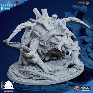 Mother of the Swarm - Ghamak - Tabletop Wargaming Miniature Sci-Fi/Fantasy/Daemon - 28mm/30mm Tabletop model kit