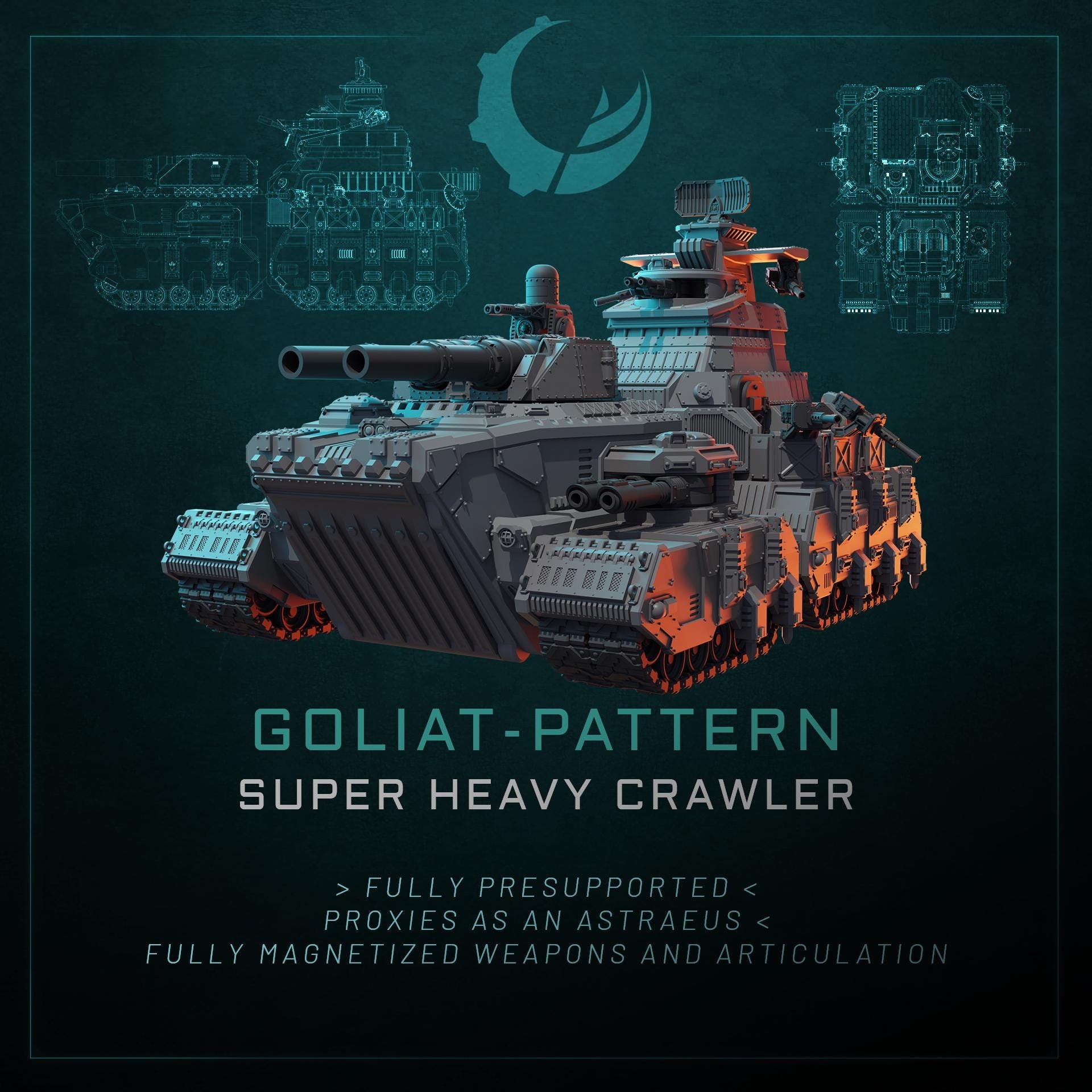Mastodon Super Heavy Assault Transport - Etsy Mastodon Super Heavy Assault Transport - Etsy