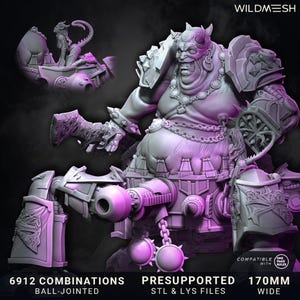 Excess Corruptor - Den of Imagination - Tabletop Wargaming Miniature Sci-Fi/Fantasy/Daemon - 28mm/30mm Tabletop model kit