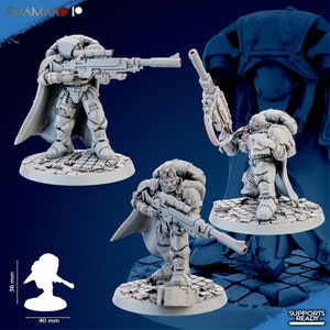 3 x Mortiferum Dolor - Ghamak - Tabletop Wargaming Miniature Sci-Fi/Fantasy/Daemon - 28mm/30mm Tabletop model kit
