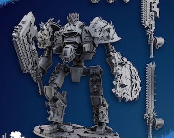Impaler Titan - Ghamak - Tabletop Wargaming Miniature Sci-Fi/Fantasy/Daemon - 28mm/30mm Tabletop model kit