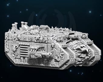 Plague Ironclad Tank - Den of Imagination - Bordmodell för krigsspel, Sci-Fi/Fantasy/Daemon - 28 mm/30 mm bordsmodellbyggsats