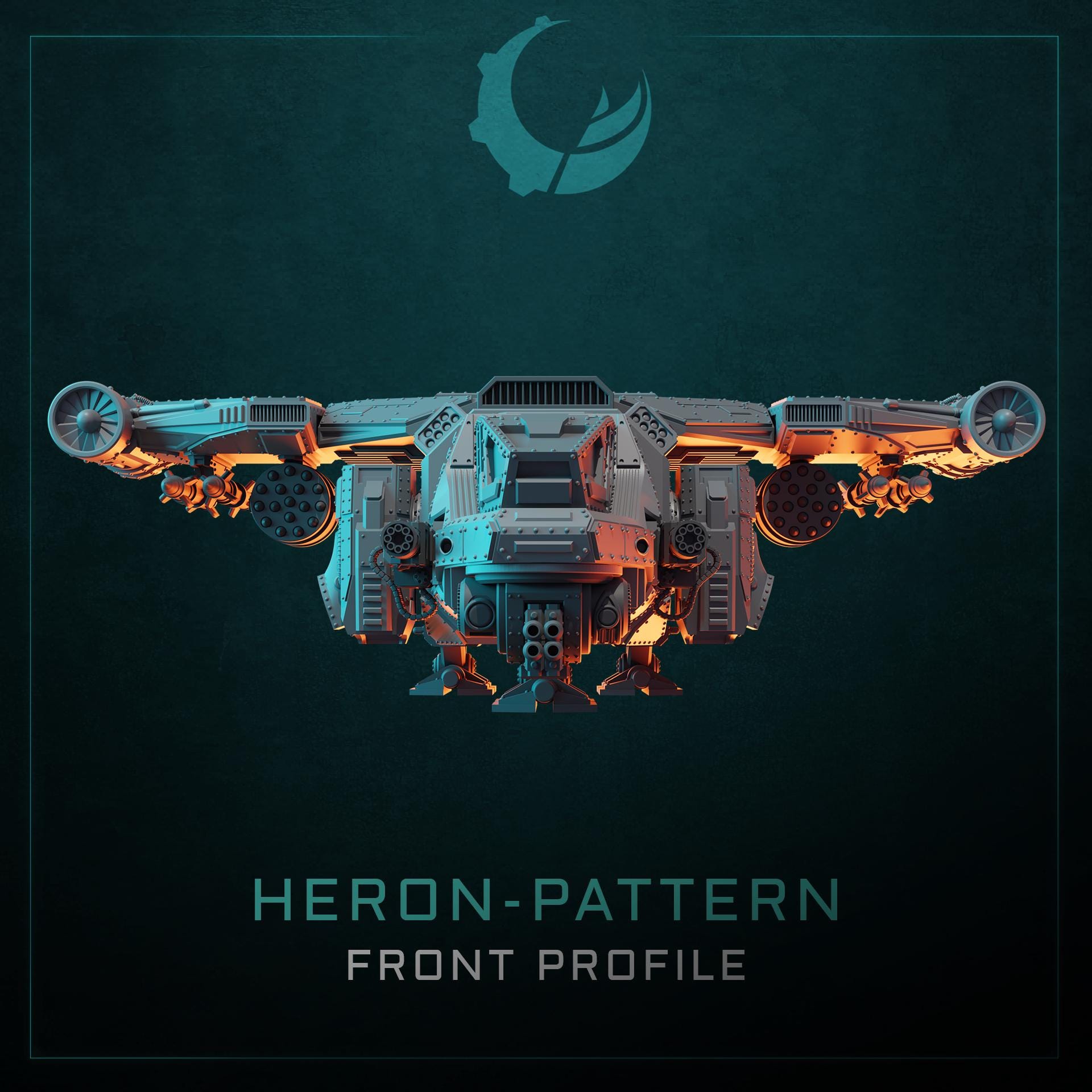 Heron-pattern VTOL Assault Carrier - Maelstrom Designworks - Tabletop ...