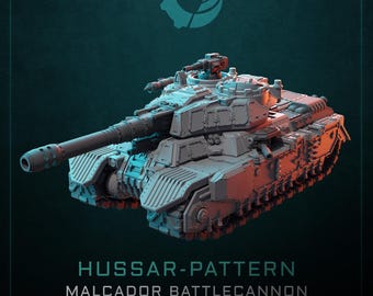 フサール型重戦車 - Maelstrom Designworks - 卓上ウォーゲームミニチュア SF/ファンタジー/デーモン - 28 mm/30 mm 卓上キット