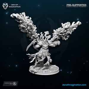 Angel of Death - Den of Imagination - Tabletop Wargaming Miniature Sci-Fi/Fantasy/Daemon - 28mm/30mm Tabletop model kit